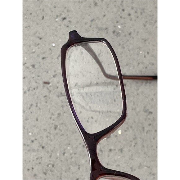 LIMITED EDITIONS Eyeglasses Frames ONLY 3RD AVE 48-19-145 Plum Full Rim - Picture 12 of 12